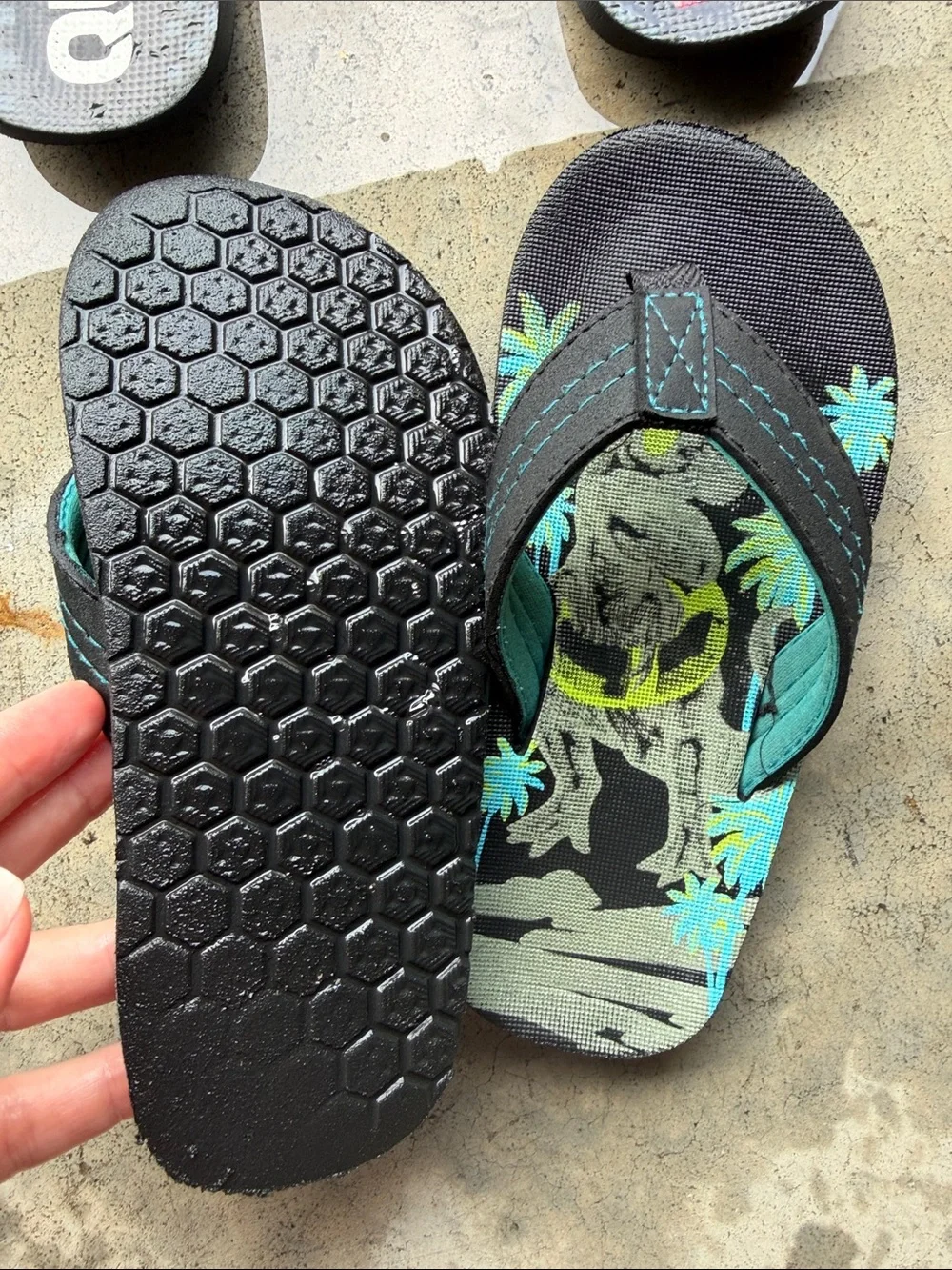 Quiksilver Black Flip Flops bundle